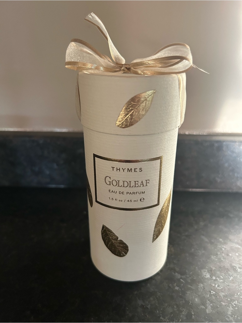 Thymes Goldleaf Eau de Parfum - Cream & Gold